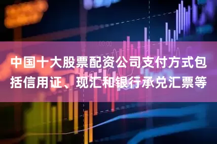 中国十大股票配资公司支付方式包括信用证、现汇和银行承兑汇票等